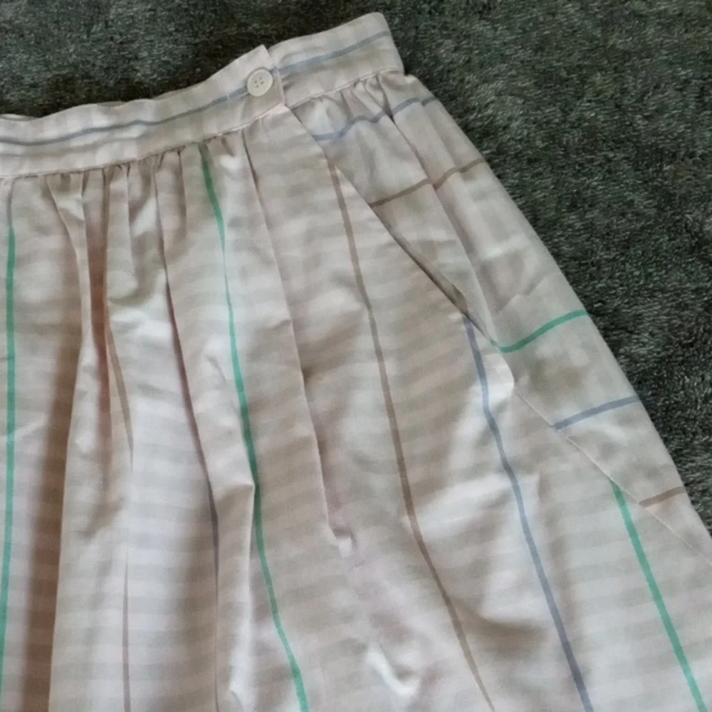 Vintage Tyger Tyger by Leal 80s striped skirt